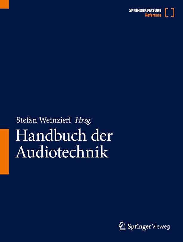 Couverture_Handbuch Der Audiotechnik