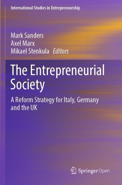 Front cover_The Entrepreneurial Society