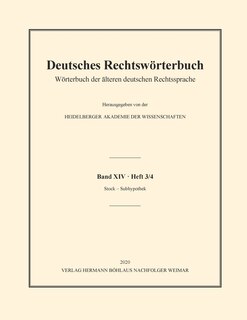Front cover_Deutsches Rechtswörterbuch