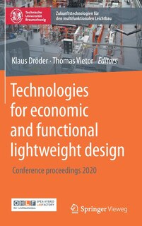 Front cover_Technologies For Economic And Functional Lightweight Design