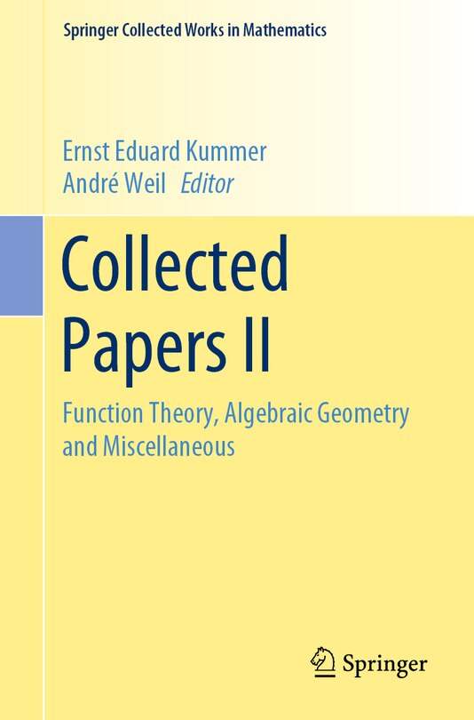 Front cover_Collected Papers Ii