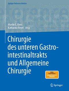 Front cover_Chirurgie Des Unteren Gastrointestinaltrakts Und Allgemeine Chirurgie