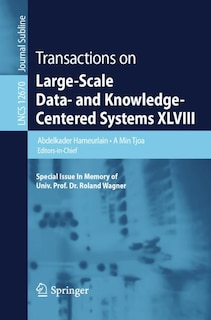 Couverture_Transactions On Large-scale Data- And Knowledge-centered Systems Xlviii