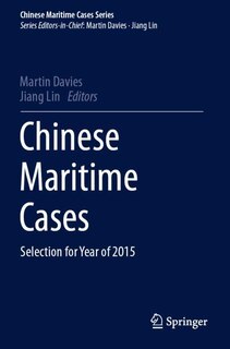 Couverture_Chinese Maritime Cases