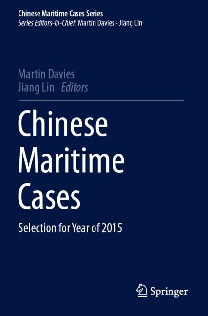 Couverture_Chinese Maritime Cases