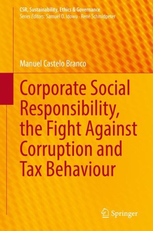 Couverture_Corporate Social Responsibility, The Fight Against Corruption And Tax Behaviour