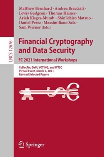 Front cover_Financial Cryptography And Data Security. Fc 2021 International Workshops