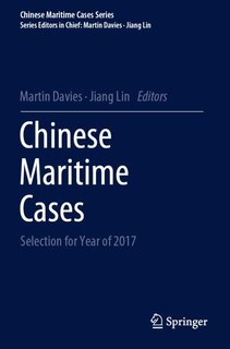 Front cover_Chinese Maritime Cases