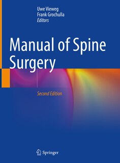 Front cover_Manual Of Spine Surgery