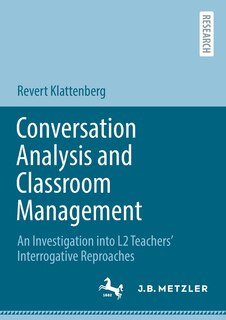 Front cover_Conversation Analysis And Classroom Management