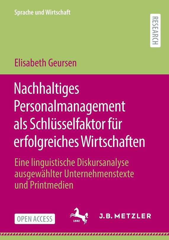 Front cover_Nachhaltiges Personalmanagement als Schlüsselfaktor für erfolgreiches Wirtschaften