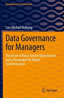 Front cover_Data Governance for Managers