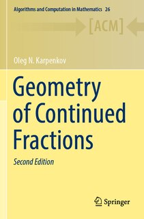 Front cover_Geometry of Continued Fractions