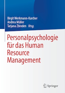 Front cover_Personalpsychologie Für Das Human Resource Management