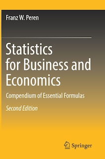 Front cover_Statistics for Business and Economics