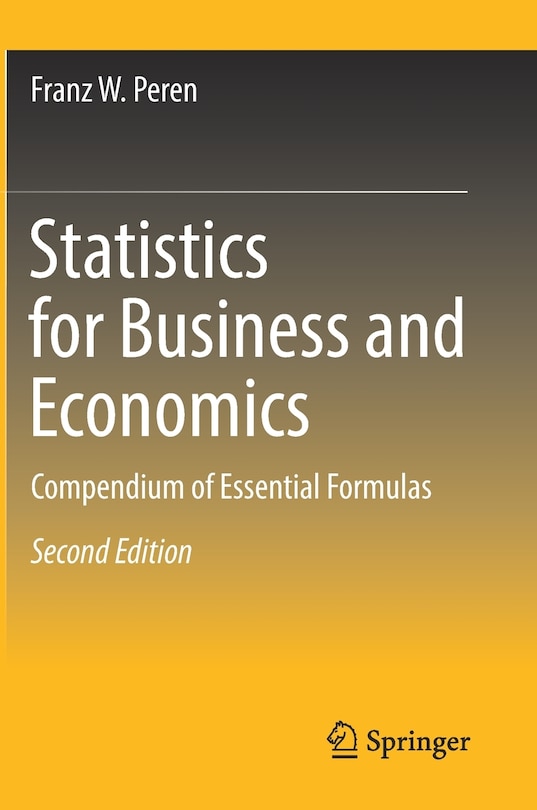 Front cover_Statistics for Business and Economics