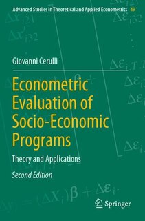 Couverture_Econometric Evaluation of Socio-Economic Programs