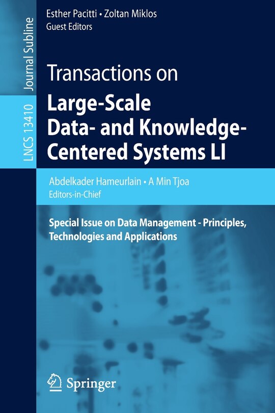 Front cover_Transactions on Large-Scale Data- and Knowledge-Centered Systems LI