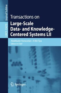 Front cover_Transactions on Large-Scale Data- and Knowledge-Centered Systems LII