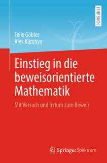 Front cover_Einstieg in Die Beweisorientierte Mathematik