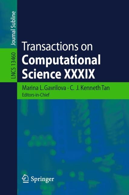 Front cover_Transactions on Computational Science XXXIX