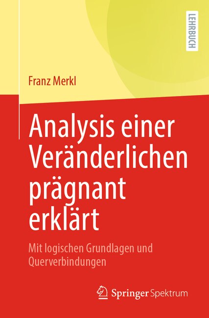 Couverture_Analysis Einer Veränderlichen Prägnant Erklärt
