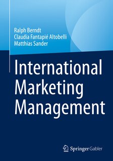 Couverture_International Marketing Management