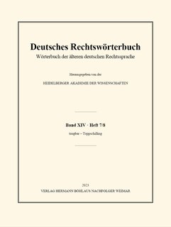 Front cover_Deutsches Rechtswörterbuch