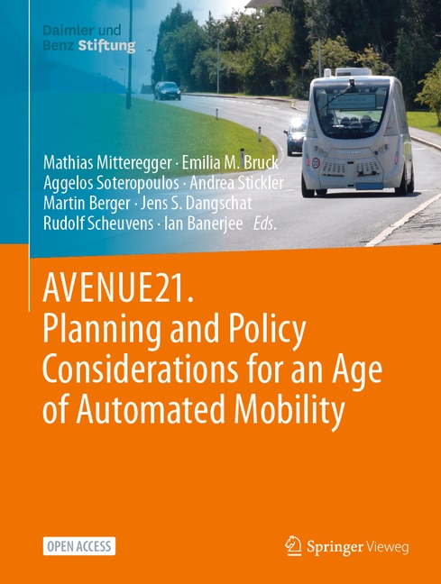 Couverture_AVENUE21. Planning and Policy Considerations for an Age of Automated Mobility