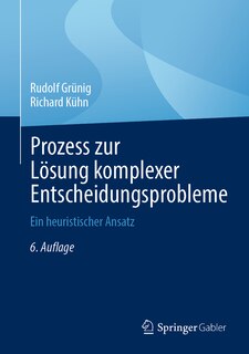 Front cover_Prozess Zur Lösung Komplexer Entscheidungsprobleme