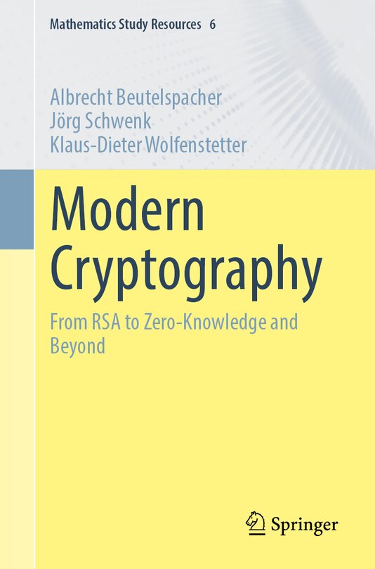 Front cover_Modern Cryptography