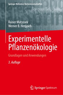 Couverture_Experimentelle Pflanzenökologie