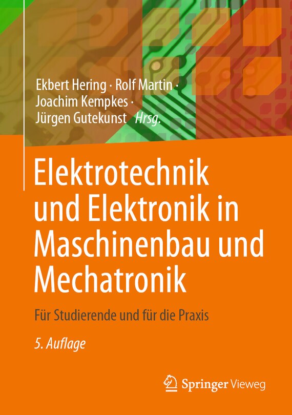 Front cover_Elektrotechnik Und Elektronik in Maschinenbau Und Mechatronik
