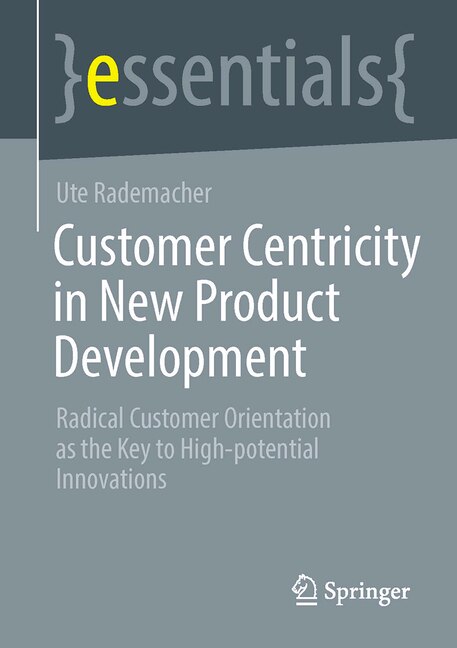 Front cover_Customer Centricity in New Product Development