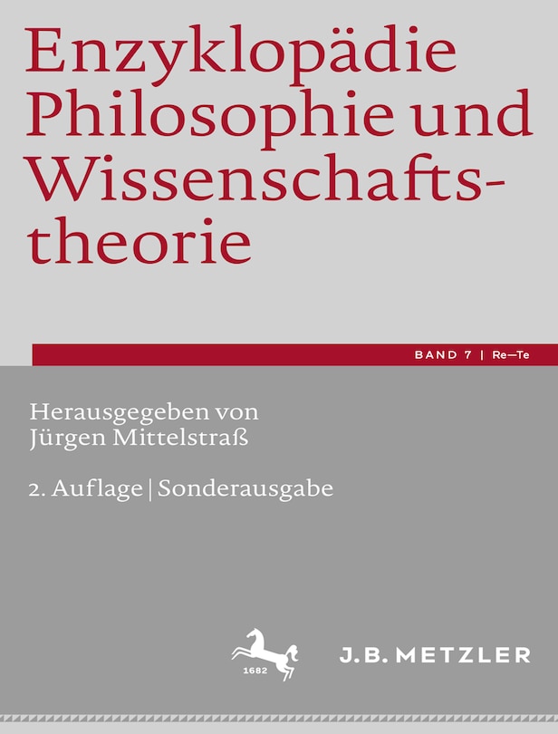 Front cover_Enzyklopädie Philosophie Und Wissenschaftstheorie