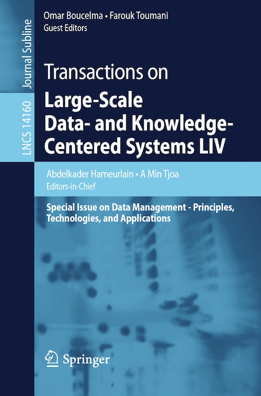 Couverture_Transactions on Large-Scale Data- and Knowledge-Centered Systems LIV