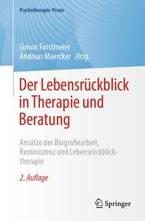 Front cover_Der Lebensrückblick in Therapie Und Beratung