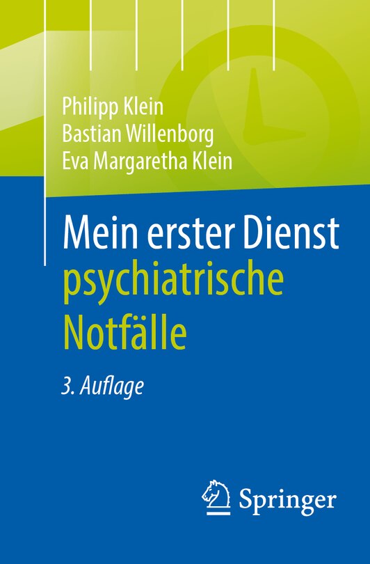 Couverture_Mein Erster Dienst - Psychiatrische Notfälle