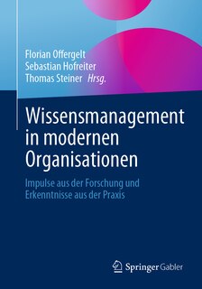 Front cover_Wissensmanagement in Modernen Organisationen