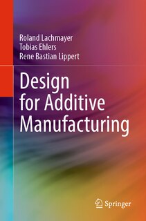 Front cover_Design for Additive Manufacturing