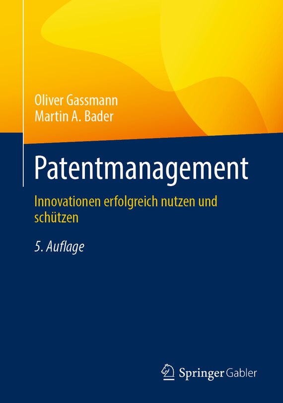 Front cover_Patentmanagement