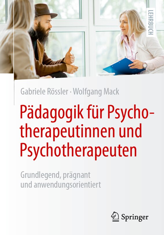 Couverture_Pädagogik Für Psychotherapeutinnen Und Psychotherapeuten