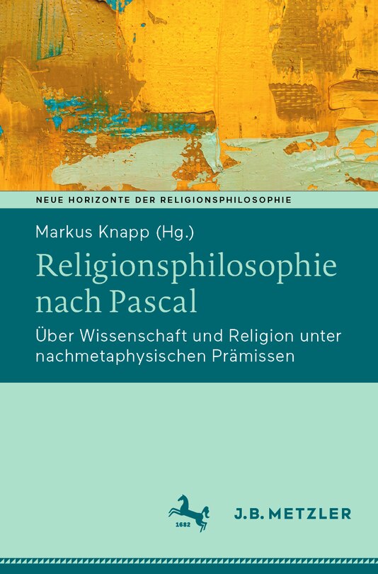 Front cover_Religionsphilosophie Nach Pascal