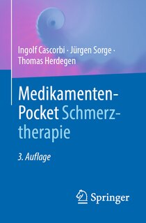 Front cover_Medikamenten-Pocket Schmerztherapie