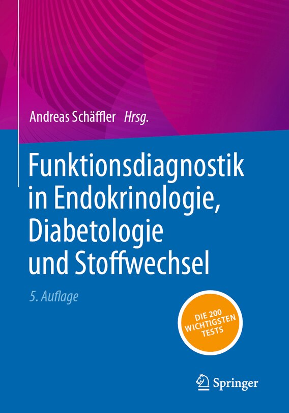 Couverture_Funktionsdiagnostik in Endokrinologie, Diabetologie Und Stoffwechsel