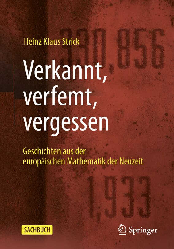 Front cover_Verkannt, Verfemt, Vergessen