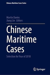 Couverture_Chinese Maritime Cases