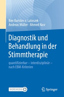 Front cover_Diagnostik Und Behandlung in Der Stimmtherapie