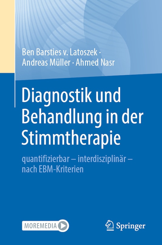 Front cover_Diagnostik Und Behandlung in Der Stimmtherapie