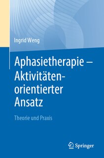 Front cover_Aphasietherapie - Aktivitätenorientierter Ansatz